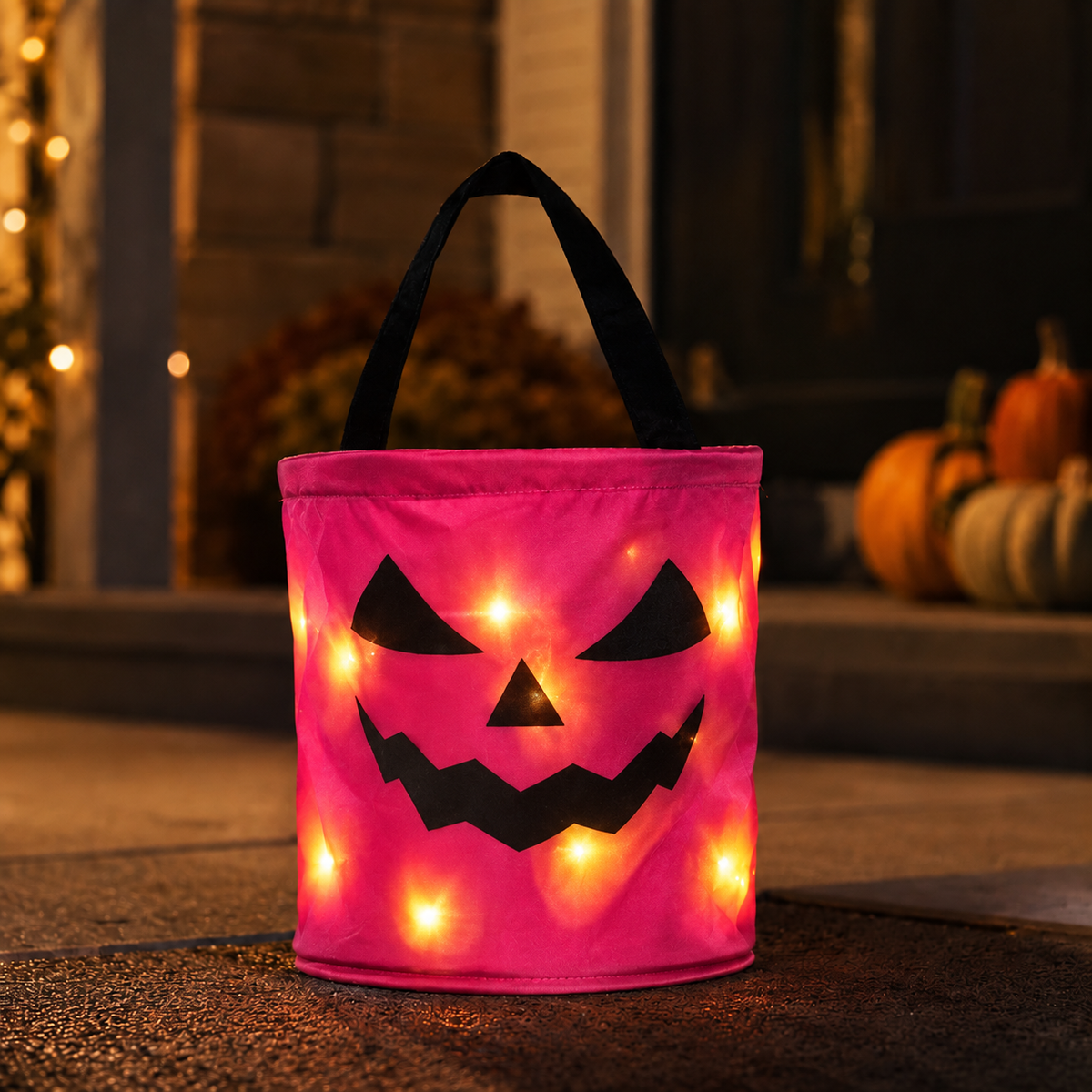 LED Halloween Treat Bags