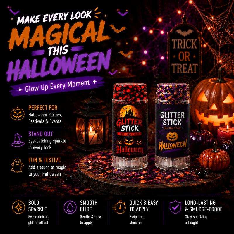 Halloween Glitter Sticks