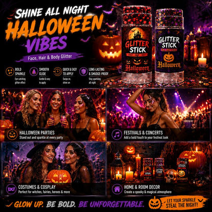 Halloween Glitter Sticks