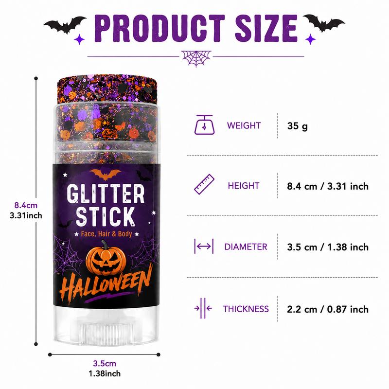 Halloween Glitter Sticks